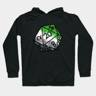 Pride Dice - Aromantic Hoodie